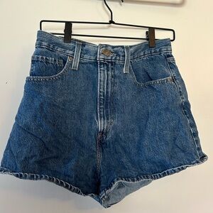 Distressed Levi Shorts